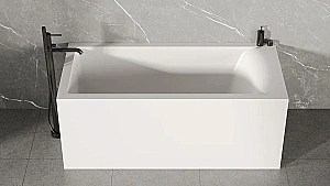 Ванна Salini CASCATA KIT S-sense 105012G 150x70 белая купить в интернет-магазине Sanbest
