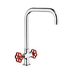 Смеситель для кухни PAINI Garage 72CR490RB599BREPT хром купить в интернет-магазине сантехники Sanbest