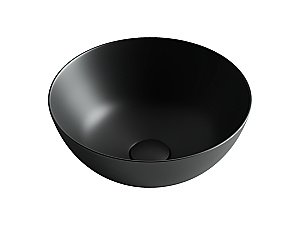 Раковина накладная Ceramica Nova Element CN6004 35 черная матовая купить в интернет-магазине Sanbest