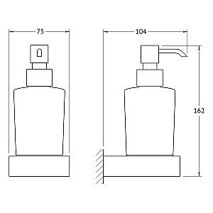 Диспенсер ARTWELLE REGEN 8333 купить в интернет-магазине сантехники Sanbest
