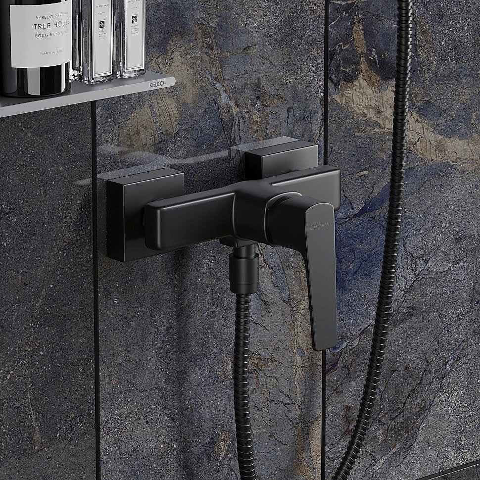 Смеситель для душа PAINI Bari RTYO511 черный купить в интернет-магазине сантехники Sanbest