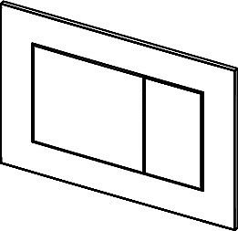 Кнопка для инсталляции TECE Now 9240405 белый купить в интернет-магазине сантехники Sanbest