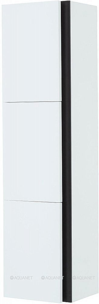 Шкаф-пенал De Aqua Ариетта New 265583 35 белый матовый для ванной в интернет-магазине сантехники Sanbest