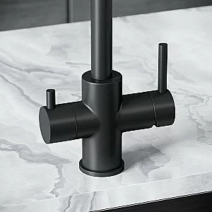 Смеситель для кухни Sancos Vela SC4013MB черный матовый купить в интернет-магазине сантехники Sanbest