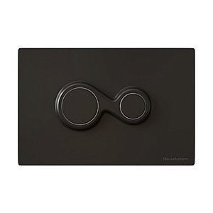 Смывная клавиша Artceram Monet черный матовый купить в интернет-магазине сантехники Sanbest