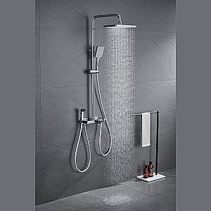 Душевая система Black&White Universe UK7016C хром купить в интернет-магазине сантехники Sanbest