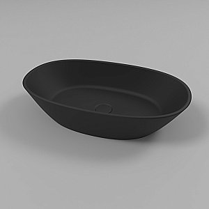 Раковина накладная WhiteCross Amazon 60 0712.060035.201 черная матовая купить в интернет-магазине Sanbest