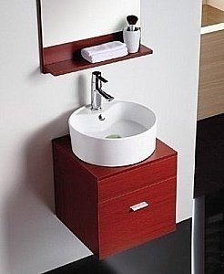 Раковина накладная Ceramalux N 41,5 7026B белая купить в интернет-магазине Sanbest