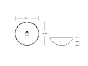 Раковина накладная CeruttiSpa 40 CR3301MWM2 мрамор белый матовый купить в интернет-магазине Sanbest