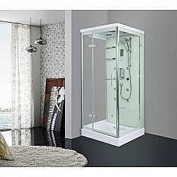 Душевая кабина WeltWasser MAINE 90x90 левосторонняя  купить в интернет-магазине сантехники Sanbest
