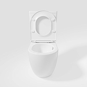 Унитаз-компакт Vincea Globo VT2-14T белый, с крышкой микролифт, с бачком, безободковый, слив-торнадо купить в интернет-магазине Sanbest