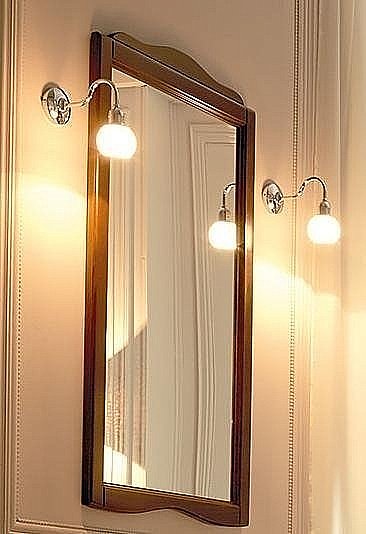 Зеркало Kerasan Retro TO000109320 63 орех в ванную от интернет-магазине сантехники Sanbest