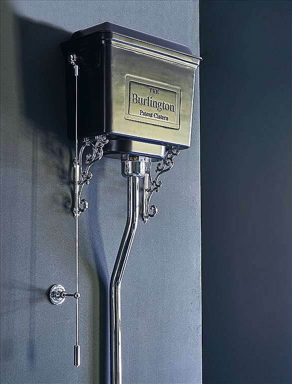 Унитаз Burlington P2-T60 BLA с высоким бачком купить в интернет-магазине Sanbest