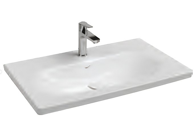 Раковина ISVEA Sistema S 81 10SS50081SV белая купить в интернет-магазине Sanbest