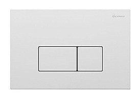Кнопка для инсталляции Caprigo   Line ABS LA002-white белая купить в интернет-магазине сантехники Sanbest