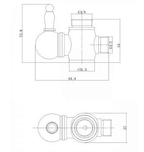 Душевая система Aksy Bagno Faenza Light Fa410-2002-2001L хром купить в интернет-магазине сантехники Sanbest