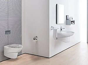 Унитаз подвесной Creavit Jaws JW320.00000 белый, с функцией биде купить в интернет-магазине Sanbest