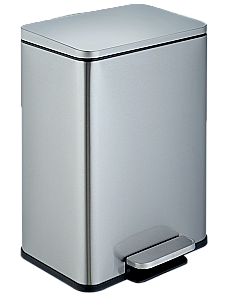 Ведро для мусора WeltWasser Golf 10000013394 сталь матовая купить в интернет-магазине сантехники Sanbest