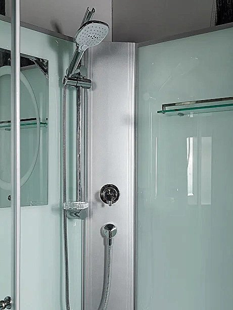 Душевая кабина WeltWasser Werra XL 10000014048 100х100 с поддоном купить в интернет-магазине Sanbest