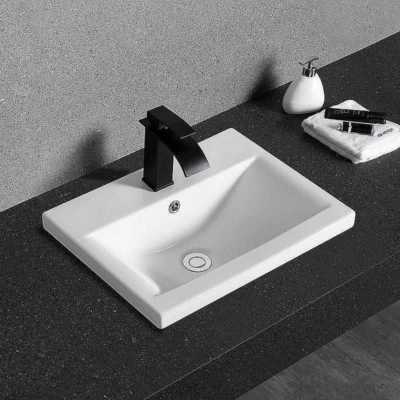 Раковина Ceramalux N 71,5 9393-70 белая купить в интернет-магазине Sanbest