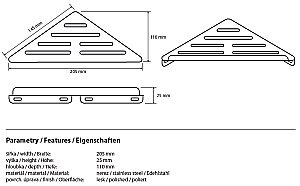 Мыльница Bemeta Cytro 102308051 купить в интернет-магазине сантехники Sanbest