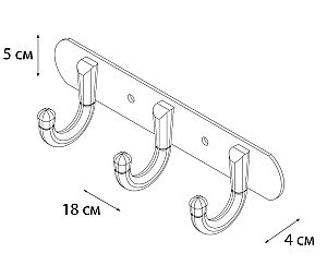 Крючок FIXSEN EQUIPMENT FX-1713 купить в интернет-магазине сантехники Sanbest