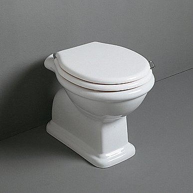 Унитаз приставной SIMAS Lante LA02 белый купить в интернет-магазине Sanbest