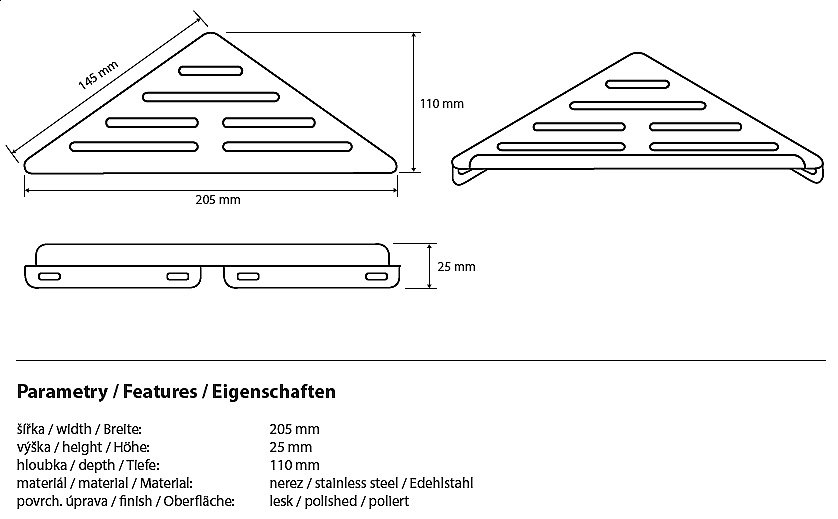 Мыльница Bemeta Cytro 102308051 купить в интернет-магазине сантехники Sanbest