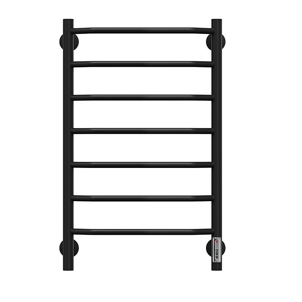 Полотенцесушитель электрический Terminus Виктория П7 450x750 черный купить в интернет-магазине сантехники Sanbest