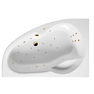 Ванна акриловая EXCELLENT Newa ULTRA WAEX.NEL16.ULTRA.GL 160x95 белая с гидромассажем купить в интернет-магазине Sanbest