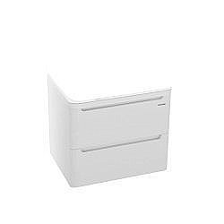 Тумба под раковину подвесная Grossman АДЕЛЬ 60 белая купить в интернет-магазине сантехники Sanbest