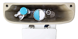 Унитаз моноблок Azario Sente AZ-8614 белый, безободковый, с крышкой микролифт купить в интернет-магазине Sanbest