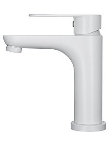 Смеситель для раковины WONZON & WOGHAND ALFA WW-A40202-MW белый матовый купить в интернет-магазине сантехники Sanbest