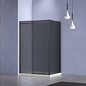 Душевой уголок Vincea Como-N VSR-4CN9014CGB 140x90 профиль черный/стекло тонированное купить в интернет-магазине Sanbest