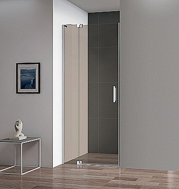 Душевая дверь Cezares Slider B-1 80 BR Cr купить в интернет-магазине Sanbest