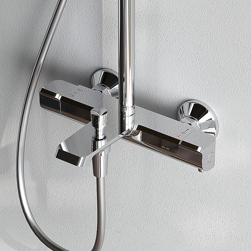 Душевая система AM.PM Func F078F500 хром купить в интернет-магазине сантехники Sanbest