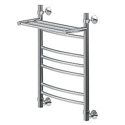 Полотенцесушитель водяной Veconi Nemi-B N6050CH-B хром купить в интернет-магазине сантехники Sanbest