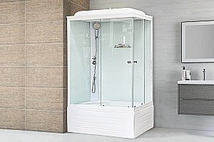 Душевая кабина Royal Bath RB8120BP5-WT 120x80 профиль белый/стекло прозрачное купить в интернет-магазине Sanbest