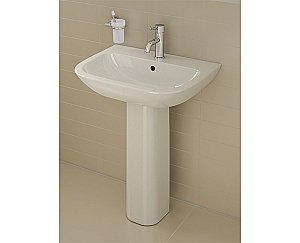 Раковина на пьедестале Vitra S20 55 белая купить в интернет-магазине Sanbest