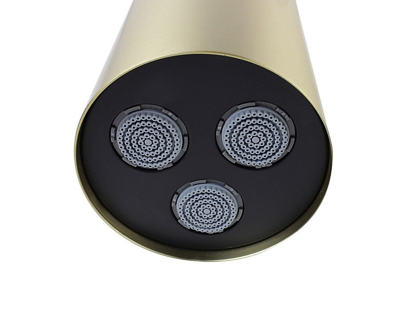 Верхний душ Bronze de Luxe Liberty 501BG золото матовое купить в интернет-магазине сантехники Sanbest