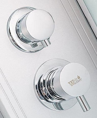 Душевая кабина WeltWasser WW500 LAINE 1002 100х100 купить в интернет-магазине Sanbest