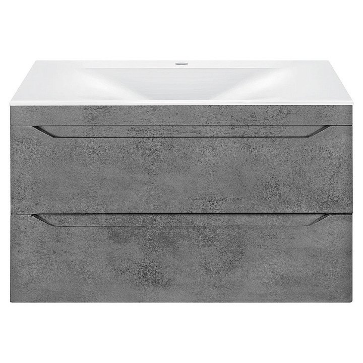 Тумба с раковиной Vincea FINE 80 бетон для ванной в интернет-магазине Sanbest