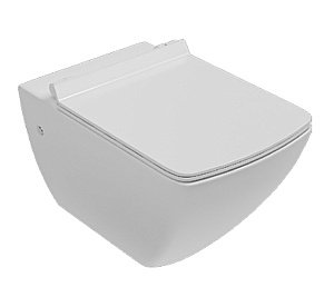 Унитаз подвесной Isvea Purita 10PL02008SV белый, безободковый купить в интернет-магазине Sanbest