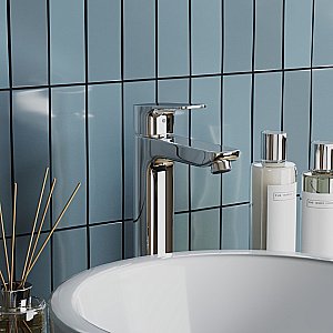 Смеситель для раковины PAINI Viva Style P4CR205LL хром купить в интернет-магазине сантехники Sanbest