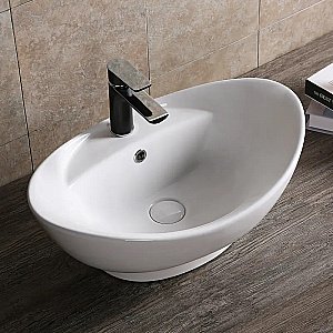 Раковина накладная CeruttiSpa 60 CR7003 белая купить в интернет-магазине Sanbest