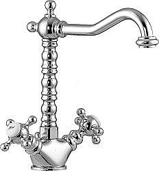 Смеситель для раковины Gattoni Vivaldi 1230012C0cr хром купить в интернет-магазине сантехники Sanbest