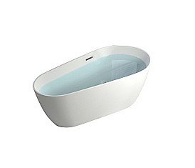 Ванна акриловая CeruttiSpa Mimi 9671 170x80 белая купить в интернет-магазине Sanbest