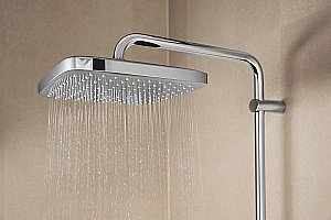 Душевая система Grohe Tempesta Cube 250 26689001 хром купить в интернет-магазине сантехники Sanbest