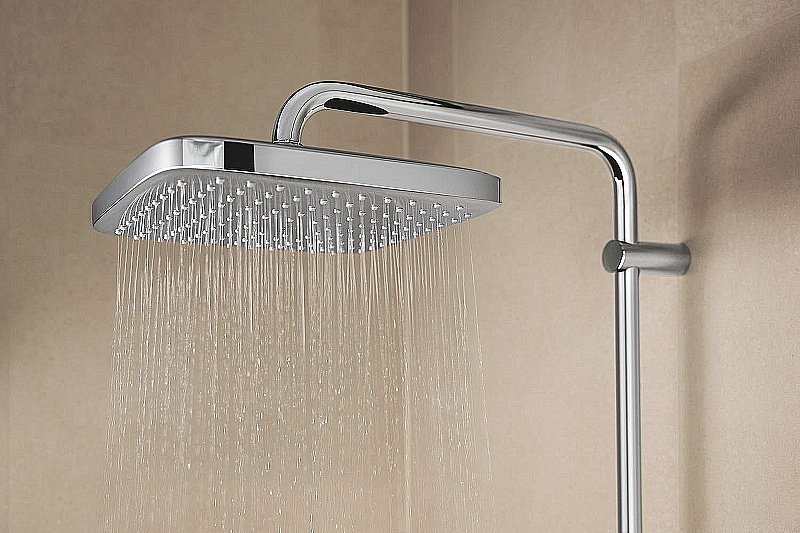 Душевая система Grohe Tempesta Cube 250 26689001 хром купить в интернет-магазине сантехники Sanbest