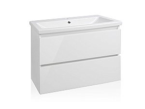 Тумба с раковиной Style Line Даймонд 80 подвесная для ванной в интернет-магазине Sanbest